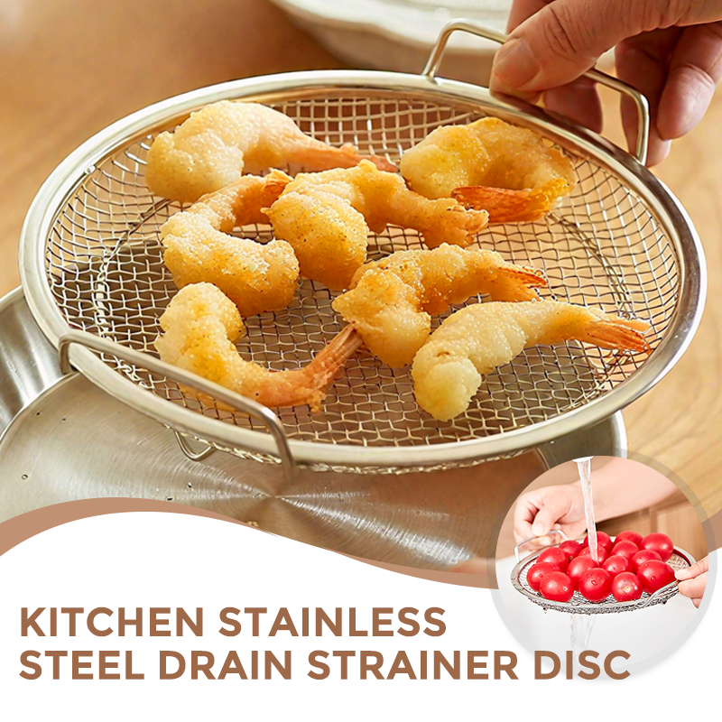 🥳2026 HOT SALE🥳Kitchen Stainless Steel Drain Strainer Disc
