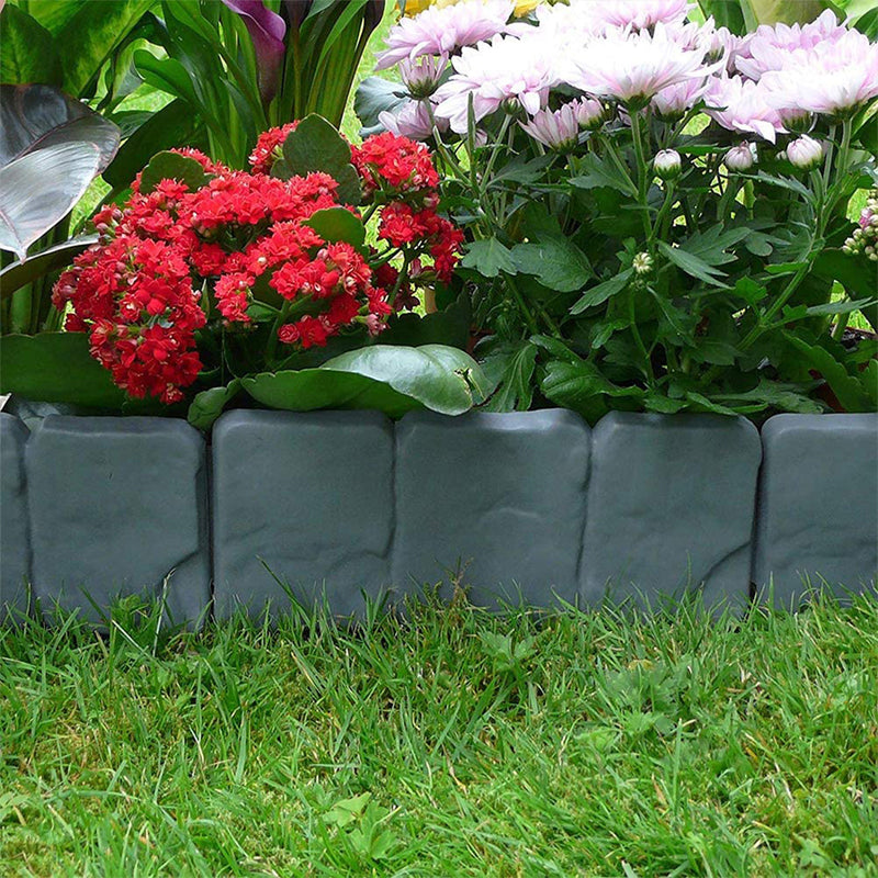 🌿✨Imitation Stone Garden Fence – Realistic Look, Easy Install & Expandable Design