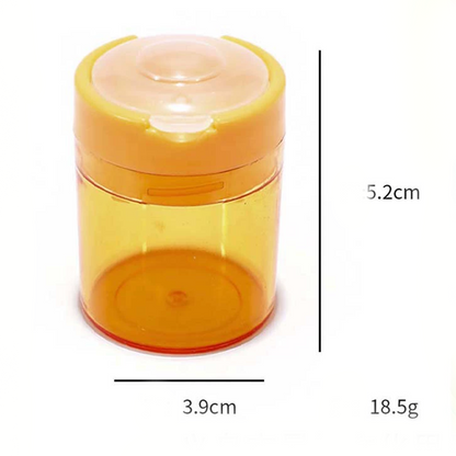 Mini Double-Hole Plastic Pencil Sharpener