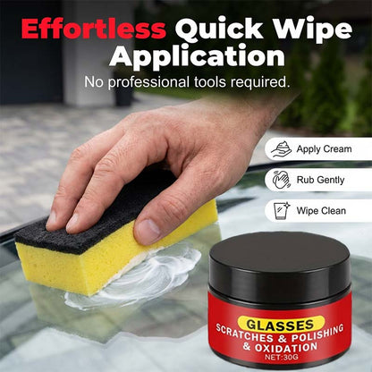 🔥Buy 1 Get 1 Free🔥New Hot Selling🤖🔧Glass Scratch Polishing & Repair Compound