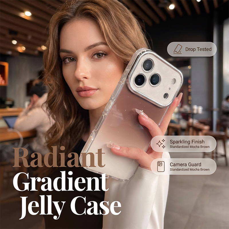 🥳2026 HOT SALE🥳✨Radiant Glitter Phone Case with Camera Protection