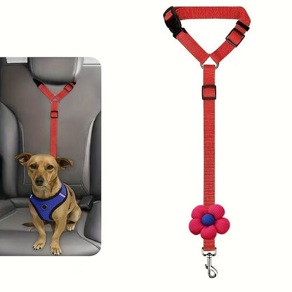🏆 Last Day Special Price £9.99 ! 🔥Buy more save more🎁2-in-1 Dog Car Seat Belt & Walking Leash