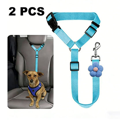 🏆 Last Day Special Price £9.99 ! 🔥Buy more save more🎁2-in-1 Dog Car Seat Belt & Walking Leash