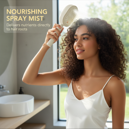 💆‍♀️ 50% OFF NOW! 💧 Electric Spray & Massage Hair Brush – Soothing Scalp Massage, Fine Mist Spraying & Smooth Hair Care – Detangle, Nourish, Relax ✨