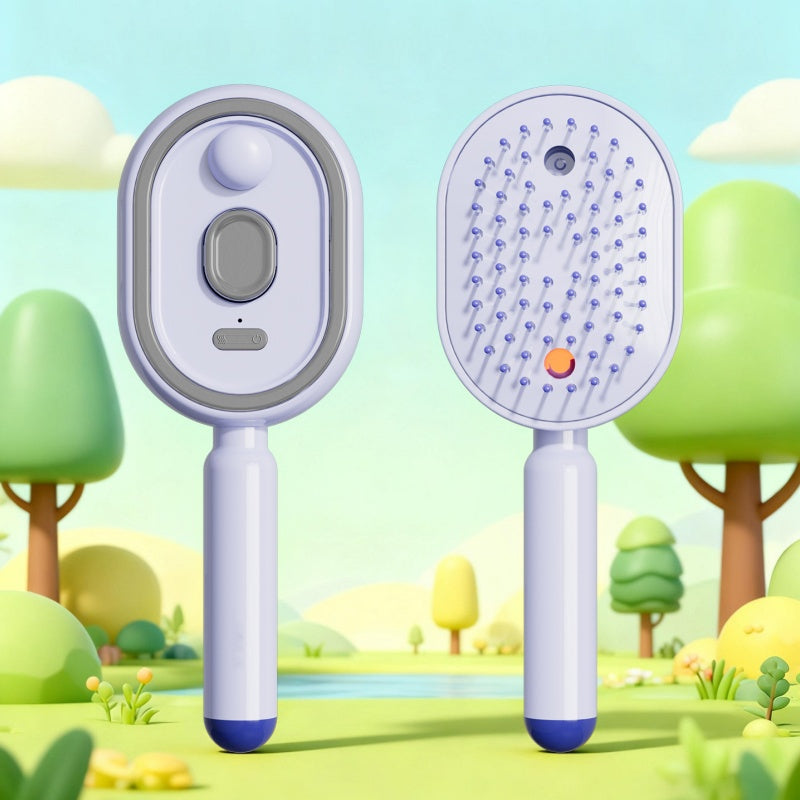 💆‍♀️ 50% OFF NOW! 💧 Electric Spray & Massage Hair Brush – Soothing Scalp Massage, Fine Mist Spraying & Smooth Hair Care – Detangle, Nourish, Relax ✨