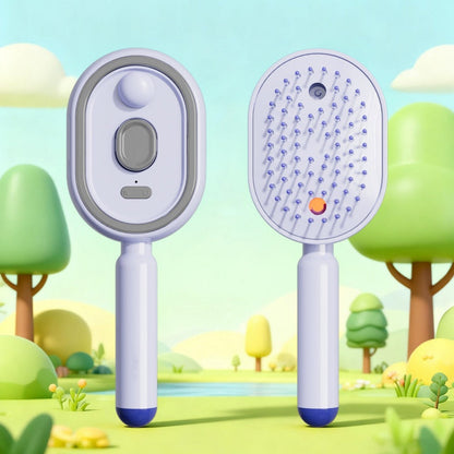 💆‍♀️ 50% OFF NOW! 💧 Electric Spray & Massage Hair Brush – Soothing Scalp Massage, Fine Mist Spraying & Smooth Hair Care – Detangle, Nourish, Relax ✨