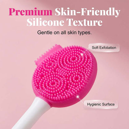 🔥2026 HOT SALE💞50K+ SOLD!⚡Dual-Ended Silicone Face Mask Applicator Brush