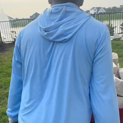 📢📢50% OFF !! ⏰Men’s Lightweight Quick-Dry UV Protection Hoodie