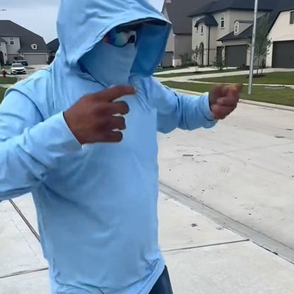 📢📢50% OFF !! ⏰Men’s Lightweight Quick-Dry UV Protection Hoodie