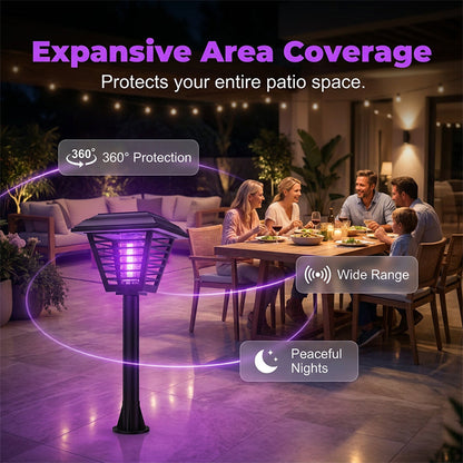 ⏳🔥LIMITED-TIME 50% OFF! 🦟 Solar-Powered Mosquito Zapper & Garden Light – Bug-Free Summer Nights ✨