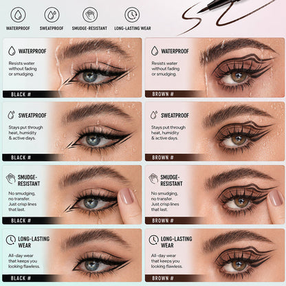 💝Last Day-Buy 1 Get 1 Free!💥Waterproof Liquid Eyeliner Pen