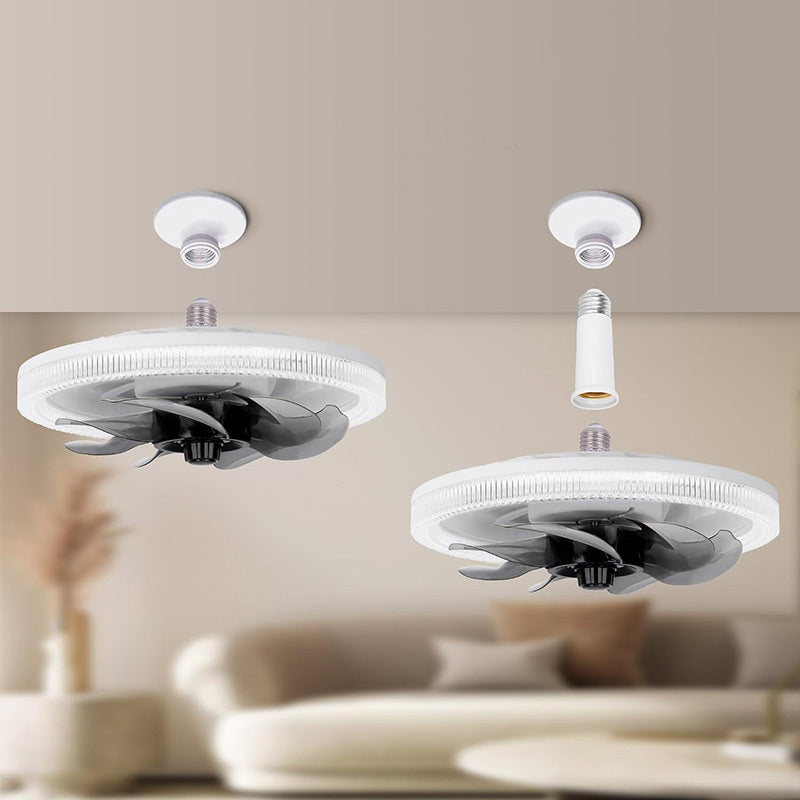 ✨ Summer 50% Price ❄️2-in-1 Mute Adjustable Fan Light with Remote Control