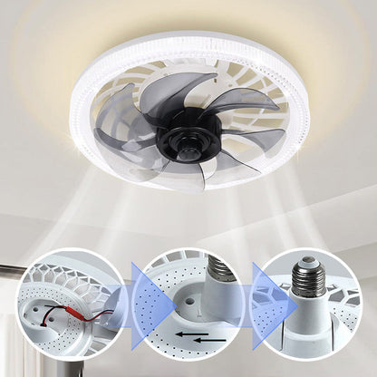 ✨ Summer 50% Price ❄️2-in-1 Mute Adjustable Fan Light with Remote Control