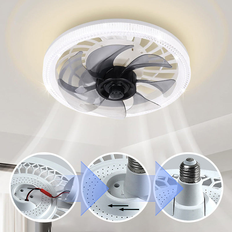✨ Summer 50% Price ❄️2-in-1 Mute Adjustable Fan Light with Remote Control