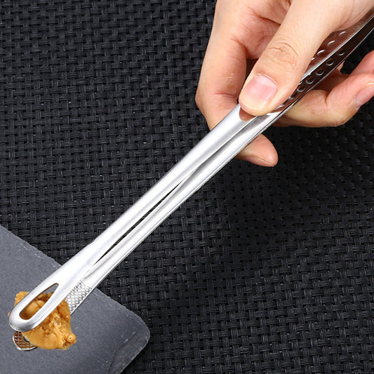🏆 Last Day Special Price £9.99 ! 🔥Buy 2 Get 1 Free🎁28cm Super Long Stainless Steel Grill Tongs