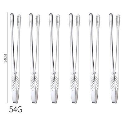 🏆 Last Day Special Price £9.99 ! 🔥Buy 2 Get 1 Free🎁28cm Super Long Stainless Steel Grill Tongs