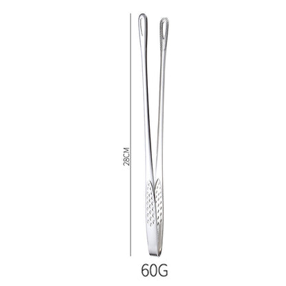 🏆 Last Day Special Price £9.99 ! 🔥Buy 2 Get 1 Free🎁28cm Super Long Stainless Steel Grill Tongs