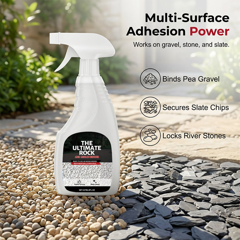 ⏰ Last Day Special Price ! 🏆🎁Spray-On Rock & Mulch Binder💨