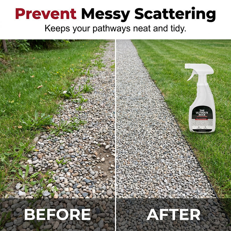⏰ Last Day Special Price ! 🏆🎁Spray-On Rock & Mulch Binder💨