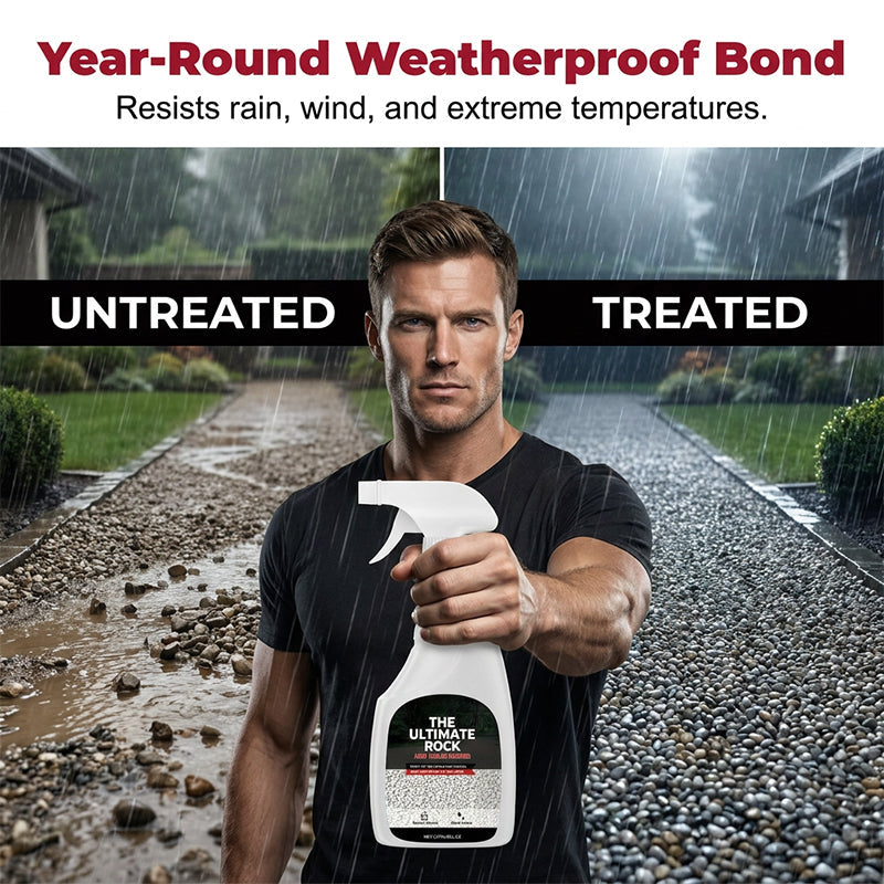 ⏰ Last Day Special Price ! 🏆🎁Spray-On Rock & Mulch Binder💨