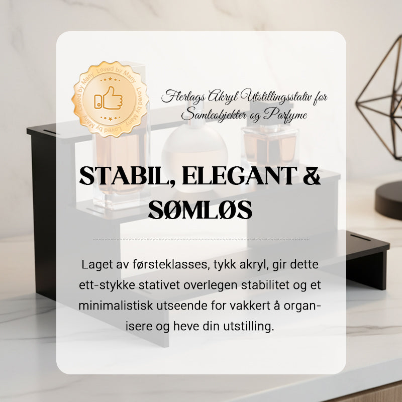 💥LAST DAY SALE 50%OFF💥🏆Multi-Layer Acrylic Display Stand for Collectibles and Perfume
