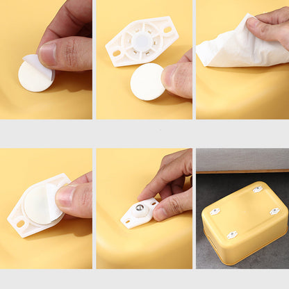 🥳2026 HOT SALE🥳💞50K+ SOLD!🎁Universal 360° Rotating Self-Adhesive Wheels Set