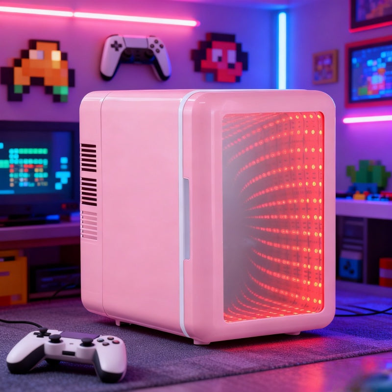 Small Refrigerator With Dimmable LED Light
