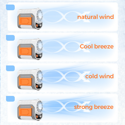 🏆 Last Day Special Price ! 🔥✨Multi-Function Waist-Mount Portable Fan