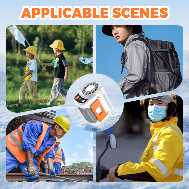 🏆 Last Day Special Price ! 🔥✨Multi-Function Waist-Mount Portable Fan