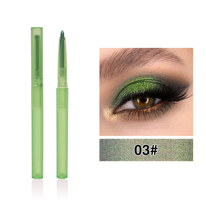 🌈BUY 1 GET 1 FREE✨💖Colorful Smudge-Proof Glitter Eyeliner Pencil