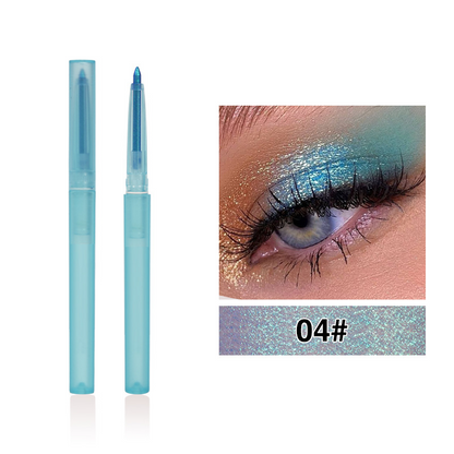 🌈BUY 1 GET 1 FREE✨💖Colorful Smudge-Proof Glitter Eyeliner Pencil